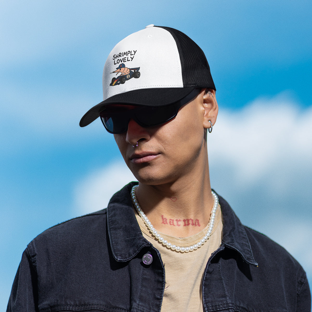 Shrimply Lovely - Mesh Cap